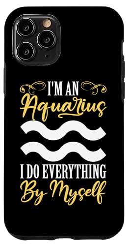 Sternzeichen Wassermann: Ich bin ein Wassermann - Ich mache alles selbst Hülle für iPhone 11 Pro Sternzeichen Wassermann: Ich bin ein Wassermann - Ich mache alles selbst Hülle für iPhone 11 Pro von Aquarius Zodiac Sign Designs For Women