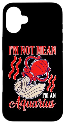 Sternzeichen Wassermann: Ich bin nicht gemein, ich bin ein Wassermann Hülle für iPhone 16 Plus Sternzeichen Wassermann: Ich bin nicht gemein, ich bin ein Wassermann Hülle für iPhone 16 Plus von Aquarius Zodiac Sign Designs For Women