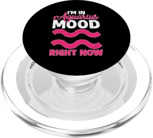 Sternzeichen Wassermann: Ich habe gerade Wassermann-Stimmungen PopSockets PopGrip für MagSafe Sternzeichen Wassermann: Ich habe gerade Wassermann-Stimmungen PopSockets PopGrip für MagSafe von Aquarius Zodiac Sign Designs For Women