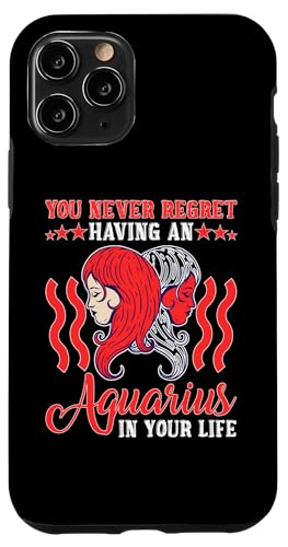 Sternzeichen Wassermann: Nie bereuen, einen Wassermann im Leben zu haben Hülle für iPhone 11 Pro Sternzeichen Wassermann: Nie bereuen, einen Wassermann im Leben zu haben Hülle für iPhone 11 Pro von Aquarius Zodiac Sign Designs For Women