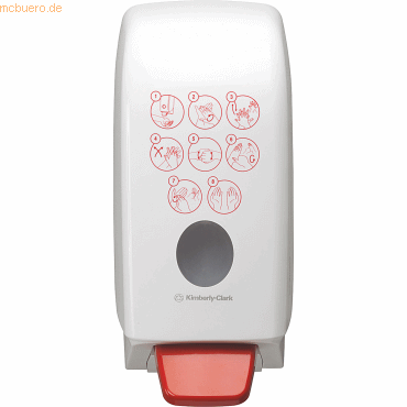 Aquarius Handdesinfektionsspender 7124 1l weiß Aquarius Handdesinfektionsspender 7124 1l weiß von Aquarius