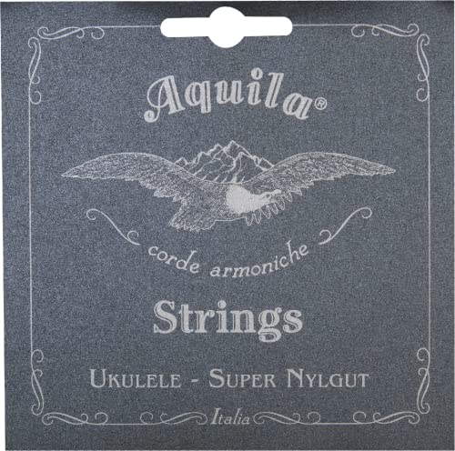 Aquila 104U Konzert-Ukulele-Satz, Super Nylgut, Tiefe G-Stimmung, Key of C, GCEA von AQUILA CORDE ARMONICHE