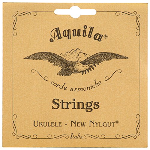 Aquila New Nylgut aq-15 Tenor-Ukulele Saiten – Wunde Low G – Set von 4 Saiten von Aquila
