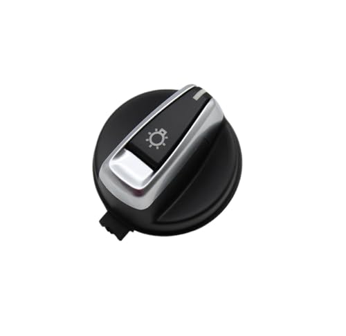 Aqxyhjk Auto Scheinwerfer Schalter Montage Kopf Lampe Drehknopf Knopf Kappe for 1 3 X1 Serie E90 E91 E92 E93 E84 E81 E82 E87 E88 von Aqxyhjk