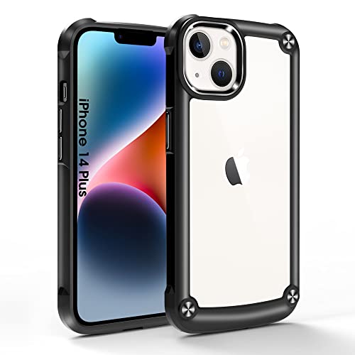 Arae Hülle für iPhone 14 Plus Hard PC + Soft TPU Shockproof Bumper Protective Heavy Duty Protection Handyhülle for iPhone 14 Plus 6,7 Zoll von Arae
