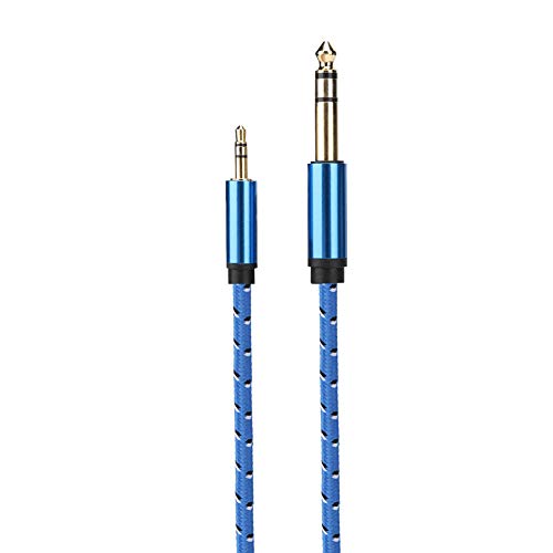 3,5 Mm Bis 6,35 Mm Stereokabel, Aluminiumlegierungslinie, Kupferleiter, Breite Kompatibilität, Goldene Grenzfläche, Vielseitiger Gebrauch, Langlebig, 3, Fuß Männlich Bis Männliches Audiokabel mit (#1) 3,5 Mm Bis 6,35 Mm Stereokabel, Aluminiumlegierungslinie, Kupferleiter, Breite Kompatibilität, Goldene Grenzfläche, Vielseitiger Gebrauch, Langlebig, 3, Fuß Männlich Bis Männliches Audiokabel mit (#1) von Aramox
