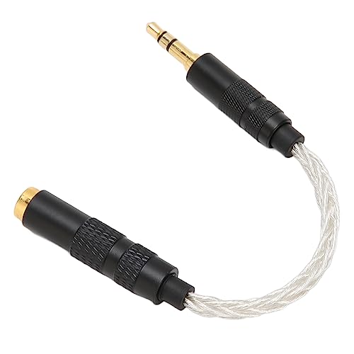Aramox 4,4 Mm Bis 3,5 Mm Ausgewogenes Weibliches Kopfhörer-Adapterkabel, Kristallkern, Verlustfreies Klangübertragung, Goldplattierte, Stethoskopische Wirkung, Breite Kompatibilität, Kompakt (SILVER) Aramox 4,4 Mm Bis 3,5 Mm Ausgewogenes Weibliches Kopfhörer-Adapterkabel, Kristallkern, Verlustfreies Klangübertragung, Goldplattierte, Stethoskopische Wirkung, Breite Kompatibilität, Kompakt (SILVER) von Aramox