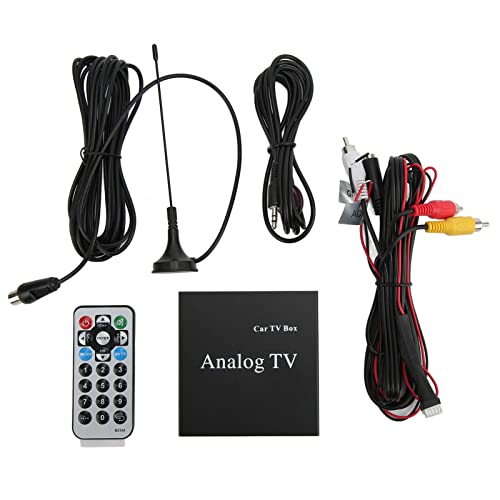 Aramox Auto-Analog-TV, Auto Analog TV Box Mobiler DVD TV Signal Receiver PAL SECAM NTSC Full System OSD Menüanzeige von Aramox