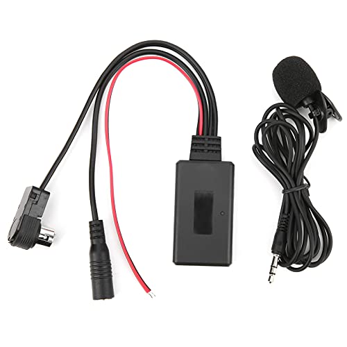 Aramox Auto-Bluetooth-Modul, Bluetooth 5.0 AUX Kabeladapter mit Mikrofon Freisprecheinrichtung Fit für Alpine CDA-9857 CDA-9886 CDA-117 von Aramox