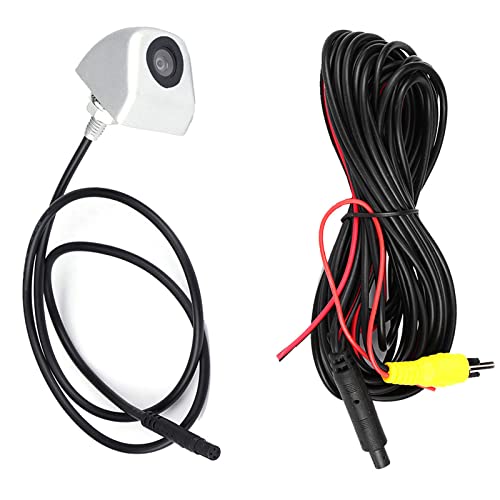Aramox Auto Rückfahrkamera, Auto CCD Rückfahrkamera Backup Parkplatz Nachtsicht Rückfahrkamera Wasserdicht (Silber) von Aramox