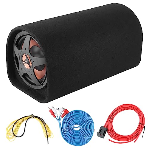 Auto Subwoofer, 12 V Auto Subwoofer Auto Bass Lautsprecher Großer Verbrauch Audiomodifikation Soundverstärker von Aramox