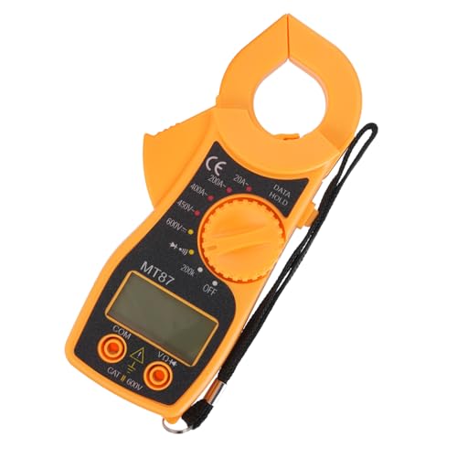 Digital Clamp Multimeter, LCD -Display, Spannungsstromimpedanzmessgerät, Diode, Kontinuität, Live -Erkennung, NCV Erkennung, Taschenlampe für Elektriker Zuhause mit Robuster Digital Clamp Multimeter, LCD -Display, Spannungsstromimpedanzmessgerät, Diode, Kontinuität, Live -Erkennung, NCV Erkennung, Taschenlampe für Elektriker Zuhause mit Robuster von Aramox
