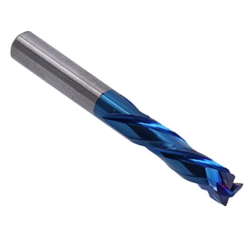 Effizienter Chipentfernung Frässchneider, Präzisionsschneidemöuter -Router -Bit für AcrylpvC Holz, Vielseitiges Werkzeug mit 1/8 Zoll Einzelmühle, Upcut für MDF Dichteplatine (5 * 5 * 22 * 55) von Aramox