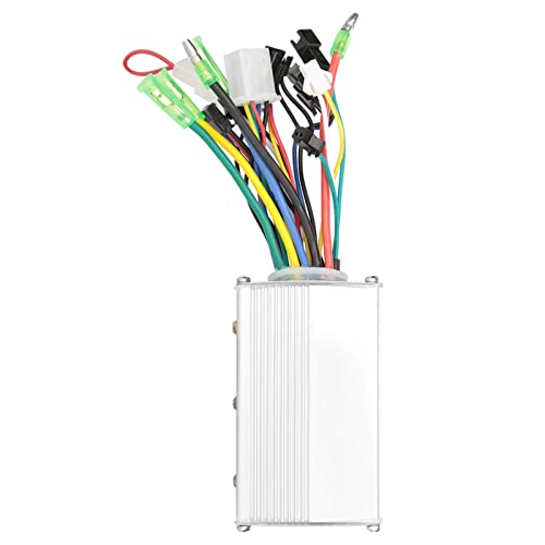 Elektrischer Roller Motor Bürstenloser Controller 350W, Aluminiumlegierschale, Motorisch Bürstenloser Controller für Roller -Elektrofahrrad von Aramox