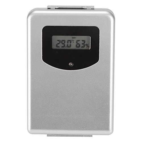 Elektronisches drahtloses Temperatur- und Feuchtigkeitsmessgerät, Digitaler Fernbedienungssensor, Digitales Thermometer, Wetterstation Remote Sensor In/Outdoor Wireless Remote Sensor Elektronisches drahtloses Temperatur- und Feuchtigkeitsmessgerät, Digitaler Fernbedienungssensor, Digitales Thermometer, Wetterstation Remote Sensor In/Outdoor Wireless Remote Sensor von Aramox