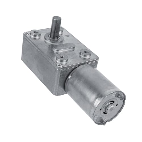 Keine Selbstverriegelung, Stabile Leistung, 12 -V -Wurmgetriebemotor 20 U/min, Kompakt (40RPM) von Aramox