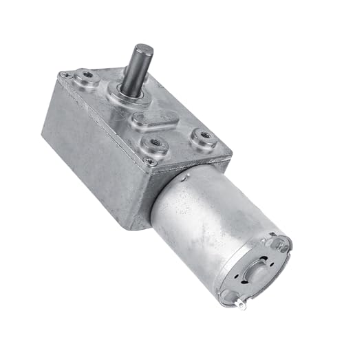 Keine Selbstverriegelung, Stabile Leistung, 12 -V -Wurmgetriebemotor 20 U/min, Kompakt (6RPM) von Aramox