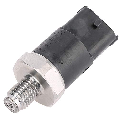 Kraftstoffdrucksensor, 0281002405, Drucksensor für Öl-Kraftstoffeinspritzschiene Passend für 3 5 7 X5 2,5 3,0 D XD von Aramox