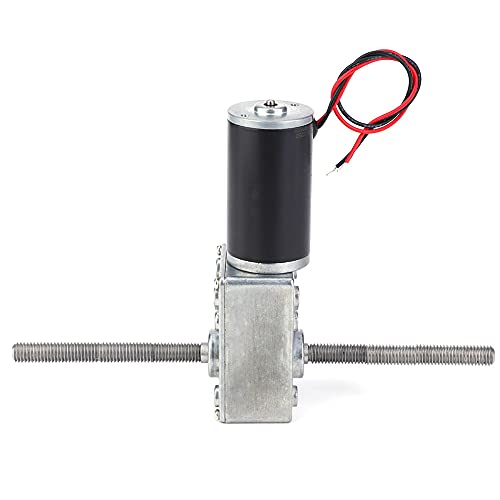 M8 GEARMOTOR MOTOR Rechte Gewinde Motorreduzierung Dualachse Kleiner Körper und Ausreichende Leistung für die Einfache Installation (Geschwindigkeitsreduzierungsverhältnis 200) von Aramox