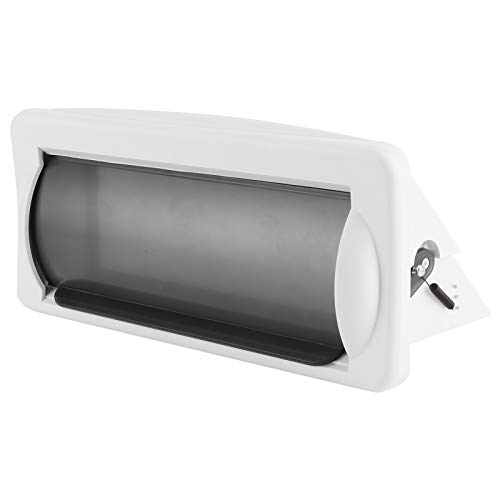 Marine Boat Single DIN DVD Radio Shield, wasserdichte DVD-Abdeckung mit Einziehbarer Tür, Entfernen Marine Boat Single DIN DVD Radio Shield, wasserdichte DVD-Abdeckung mit Einziehbarer Tür, Entfernen von Aramox