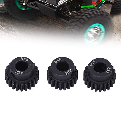 Metallstruktur, 17T-28T-Ritzelgetriebe Inneres Loch für 1/10 1/8 RC-Auto, Premium-Material (20~22T) von Aramox