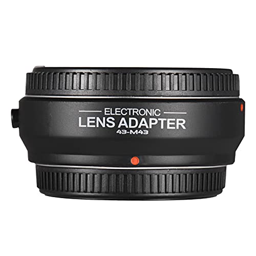Objektivmontieradapter, 4/3 Bis M4/3 Kameraadapter Ring Electronic Objektiv Auto Focus Adapter Four Thisd von Aramox