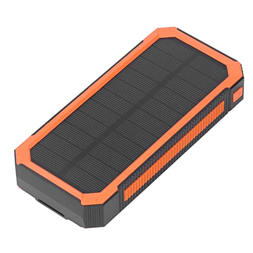 Solar Power Bank Solar Power Bank Orange 30000mah 10W Wireless Gebühr PD Fast Lade -SOS -Funktion Solar Power Bank Solar Power Bank Orange 30000mah 10W Wireless Gebühr PD Fast Lade -SOS -Funktion von Aramox