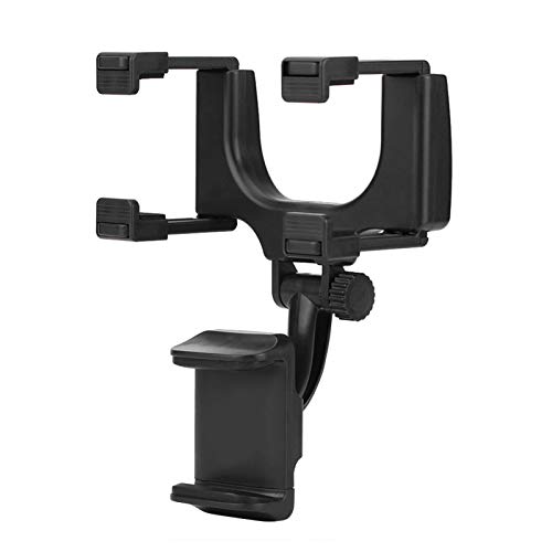 Telefonhalter, Universal Auto Rückspiegel Spiegelhalter Telefonhalter Ständer für iPhone Samsung HTC GPS Smartphone von Aramox