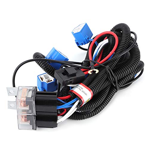 Verkabelung des Scheinwerfer Relais, arbeitsscheinwerfer Kabelbaum zusatzscheinwerfer des H4 Scheinwerfer kabelsatz Relais adapter 4 Lichter erhöhen die Helligkeit Zubehör für das Auto(12V 50w 40A) Verkabelung des Scheinwerfer Relais, arbeitsscheinwerfer Kabelbaum zusatzscheinwerfer des H4 Scheinwerfer kabelsatz Relais adapter 4 Lichter erhöhen die Helligkeit Zubehör für das Auto(12V 50w 40A) von Aramox