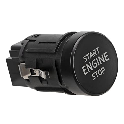 start stop knopf zubehör, startknopf abdeckung 3V0905217A Motor-Start-Stopp-Schalterknopf 3V0905217 Schnelle Reaktion von Aramox