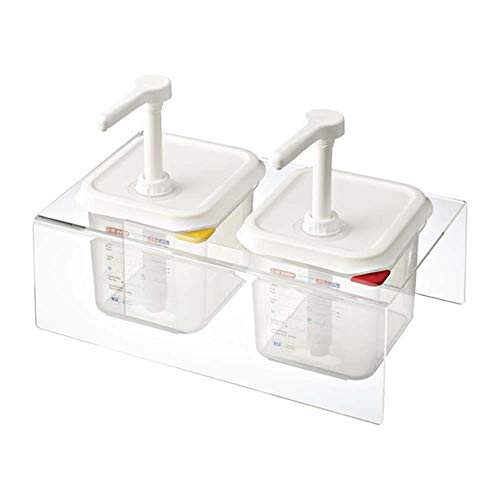 Araven CR822 Soßenspender, GN 1/6, Transparent, 2.6L Kapazität, 2 Stück Araven CR822 Soßenspender, GN 1/6, Transparent, 2.6L Kapazität, 2 Stück von Araven