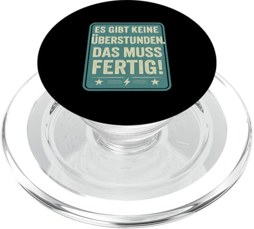 Es gibt keine Überstunden Das muss fertig Arbeit Büro Chef PopSockets PopGrip für MagSafe Es gibt keine Überstunden Das muss fertig Arbeit Büro Chef PopSockets PopGrip für MagSafe von Arbeit Humor Vintage