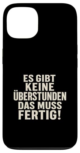 Es gibt keine Überstunden Das muss fertig Vintage Humor Hülle für iPhone 13 von Arbeit Humor Vintage