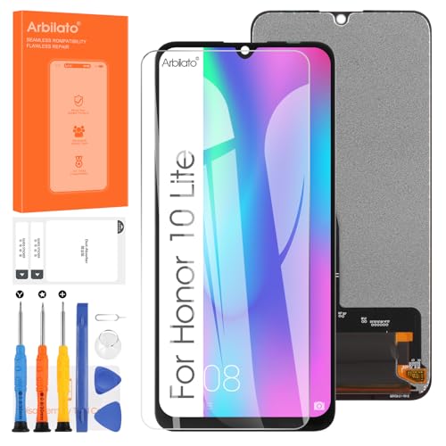 Display für Huawei Honor 10 Lite / 20 Lite LCD Bildschirm, für Huawei Honor 20i / 10i Bildschirm Ersatz Touch Digitizer Assembly mit Reparaturteile Set von Arbilato