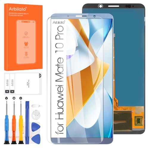 Arbilato LCD-Bildschirm für Huawei Mate 10 Pro LCD Display BLA-L09 BLA-L29 Digitizer Touchscreen Ersatz zusammengebaut mit Reparatur-Set (blau) von Arbilato