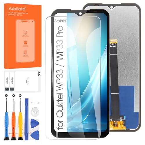 Arbilato LCD-Display für Oukitel WP33 / WP33 Pro – Ersatz für Oukitel WP33 LCD Display Touchscreen LCD für Oukitel WP33 Pro Digitalisierer Glas Panel Montage Reparaturset Arbilato LCD-Display für Oukitel WP33 / WP33 Pro – Ersatz für Oukitel WP33 LCD Display Touchscreen LCD für Oukitel WP33 Pro Digitalisierer Glas Panel Montage Reparaturset von Arbilato