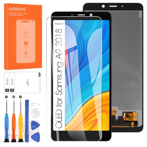 Arbilato OLED LCD Display für Samsung Galaxy A9 2018 A920 – Touchscreen für Galaxy A9 2018 LCD Display SM-A920F SM-A9200 SM-A920N Digitalisierer Glas Panel Full Montage Ersatz Kits Arbilato OLED LCD Display für Samsung Galaxy A9 2018 A920 – Touchscreen für Galaxy A9 2018 LCD Display SM-A920F SM-A9200 SM-A920N Digitalisierer Glas Panel Full Montage Ersatz Kits von Arbilato