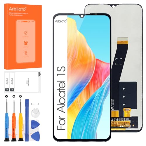 Display für Alcatel 3L 2021 LCD Bildschirm für Alcatel 1S 2021 6025 6025H ​LCD Display Touchscreen Ersatz Bildschirm mit Reparatur Werkzeuge von Arbilato