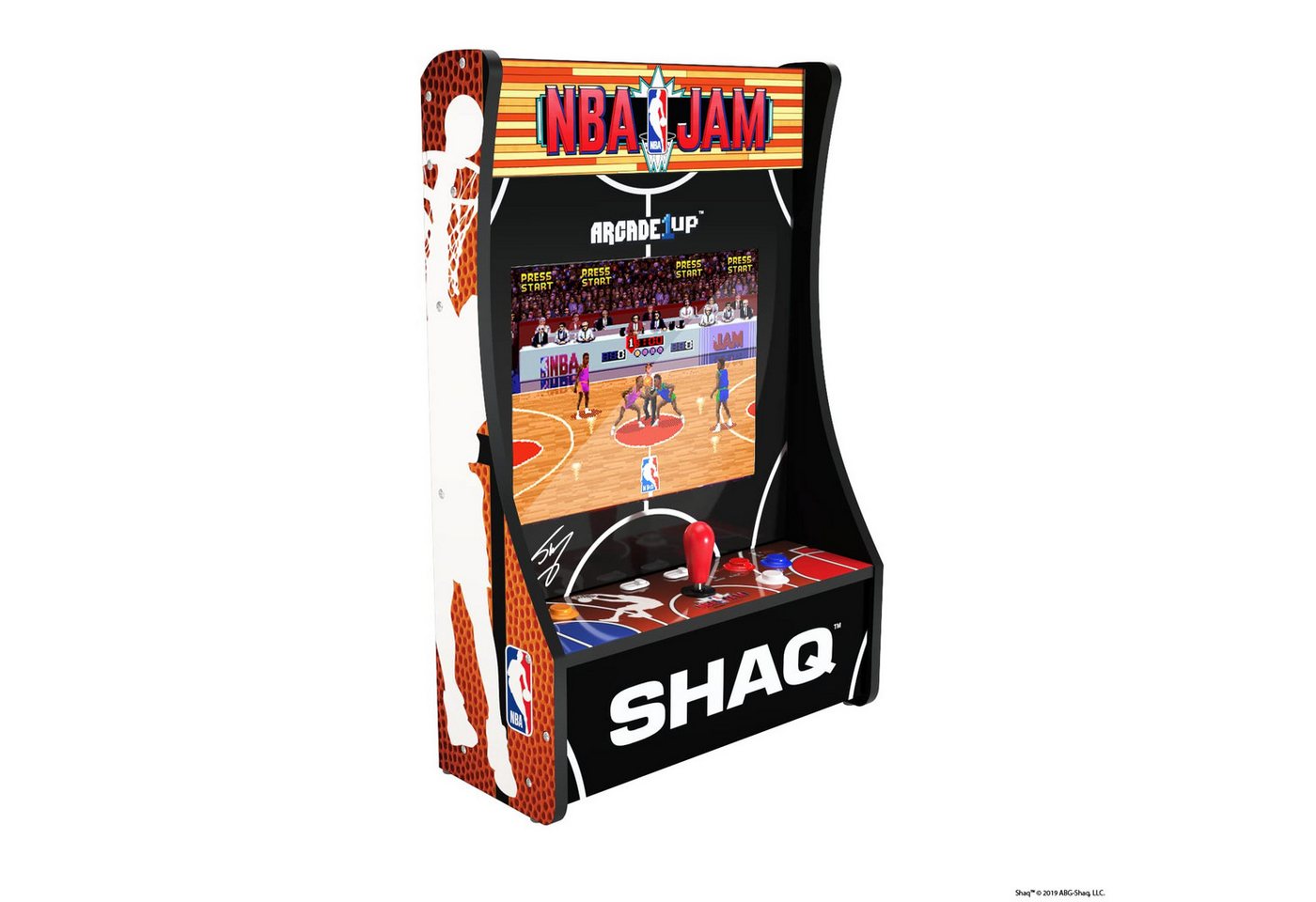Arcade1Up NBA Jam Partycade Machine Countercade SHAQ - Retro Spielautomat (1) von Arcade1Up