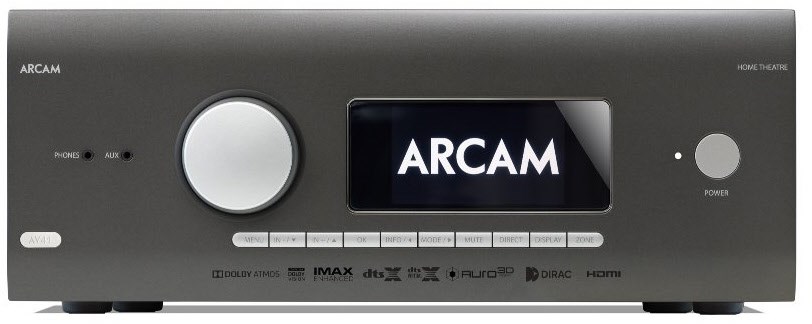 AV41 Surround-Prozessor schwarz von Arcam