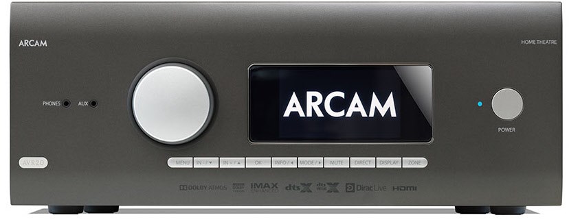 AVR20 Klang Effekt Receiver schwarz von Arcam