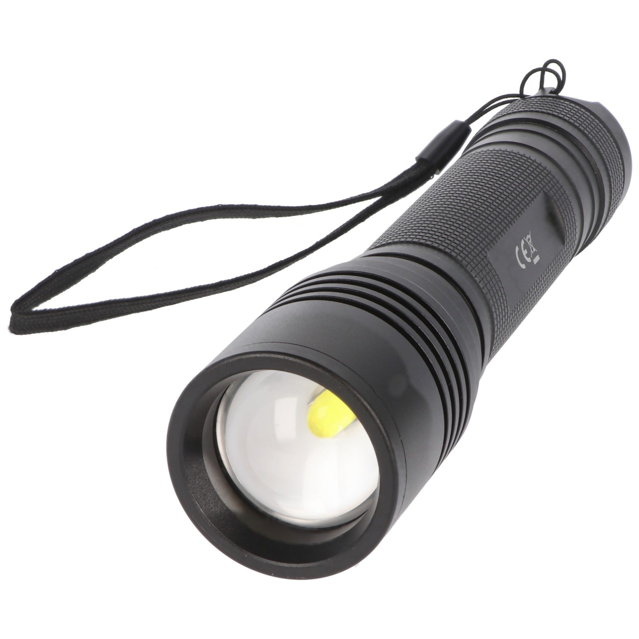 18W Zoom LED Hochleistungstaschenlampe für 6 Stück Mignon AA, mit Schiebefokus zum Zoomen 18W Zoom LED Hochleistungstaschenlampe für 6 Stück Mignon AA, mit Schiebefokus zum Zoomen von Arcas