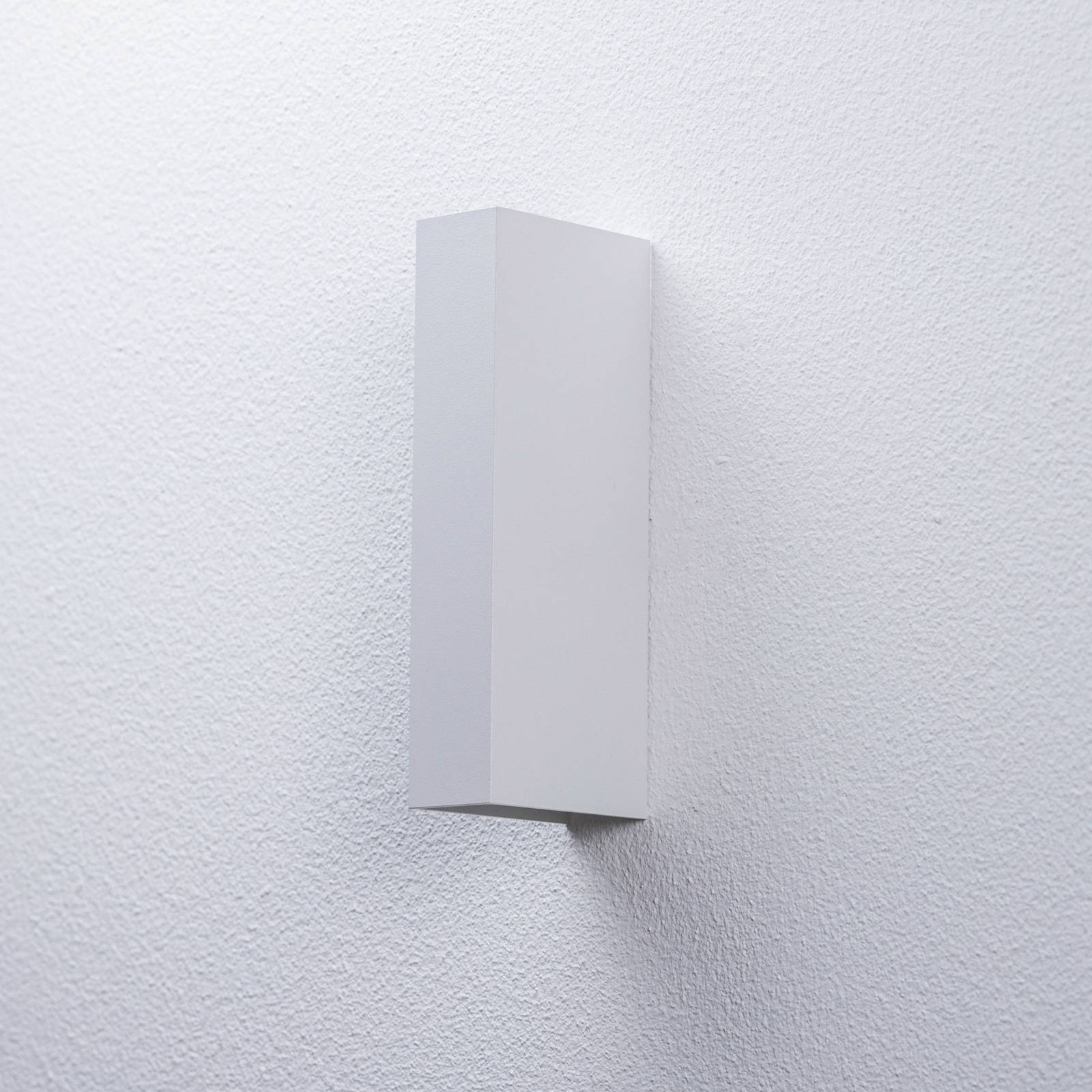 Arcchio Brinja LED-Außenwandleuchte, weiß, Aluminium, IP65 von Arcchio