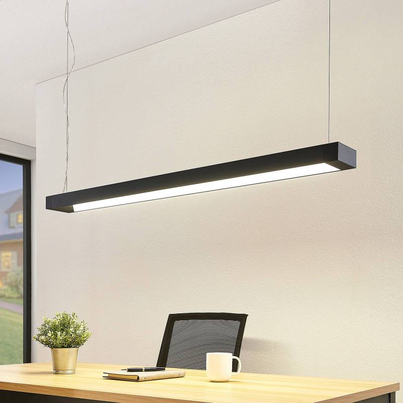 Arcchio LED-Pendellampe Cuna, schwarz, 122cm, Metall von Arcchio