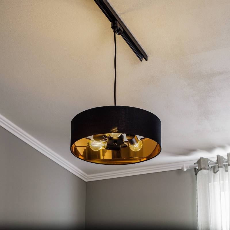 Arcchio Heleni Hängelampe Schiene schwarzgold 40cm von Arcchio