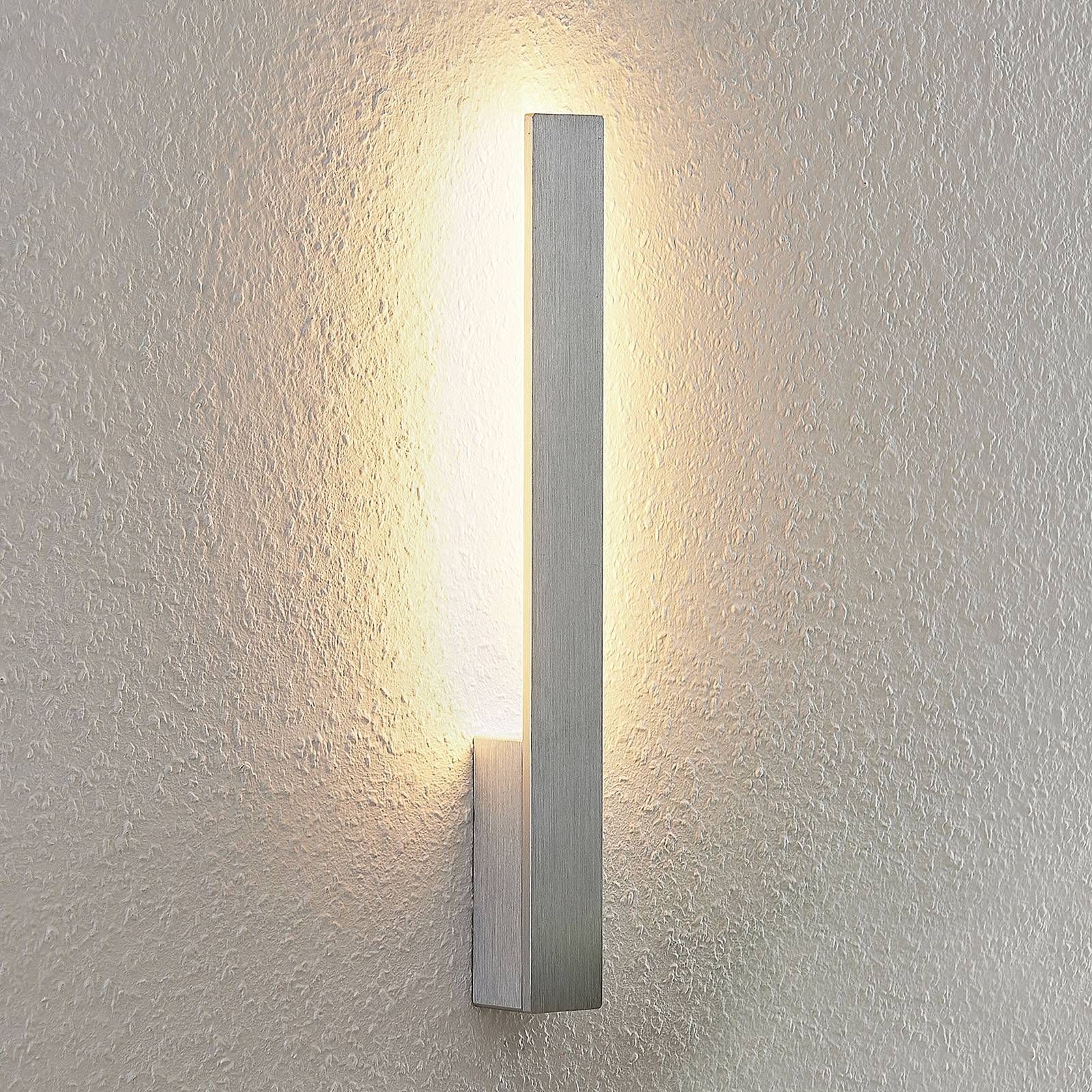 Arcchio LED-Wandleuchte Ivano, Höhe 43 cm, alu gebürstet Arcchio LED-Wandleuchte Ivano, Höhe 43 cm, alu gebürstet von Arcchio