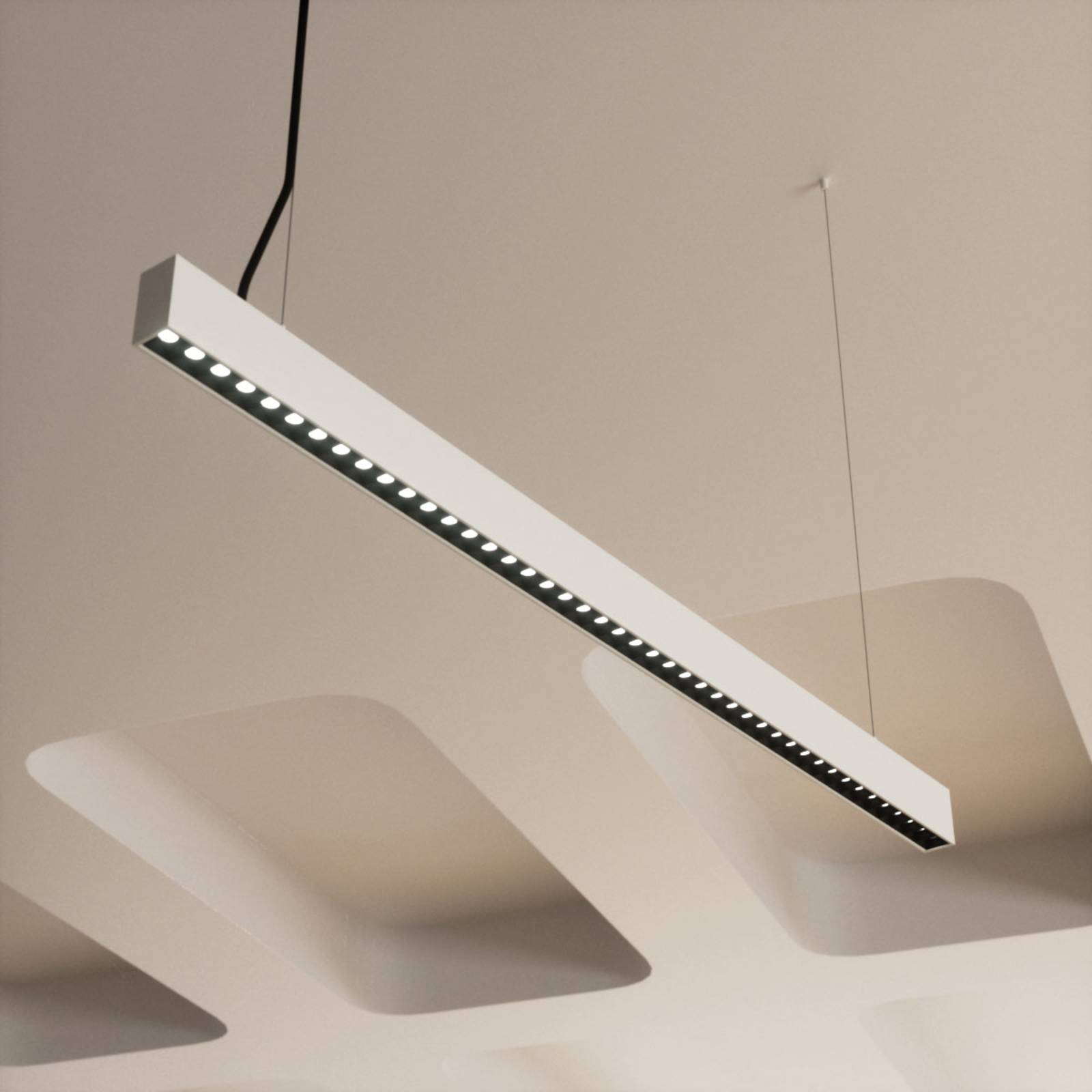 Arcchio LED-Büro-Hängeleuchte Jolinda slim von Arcchio