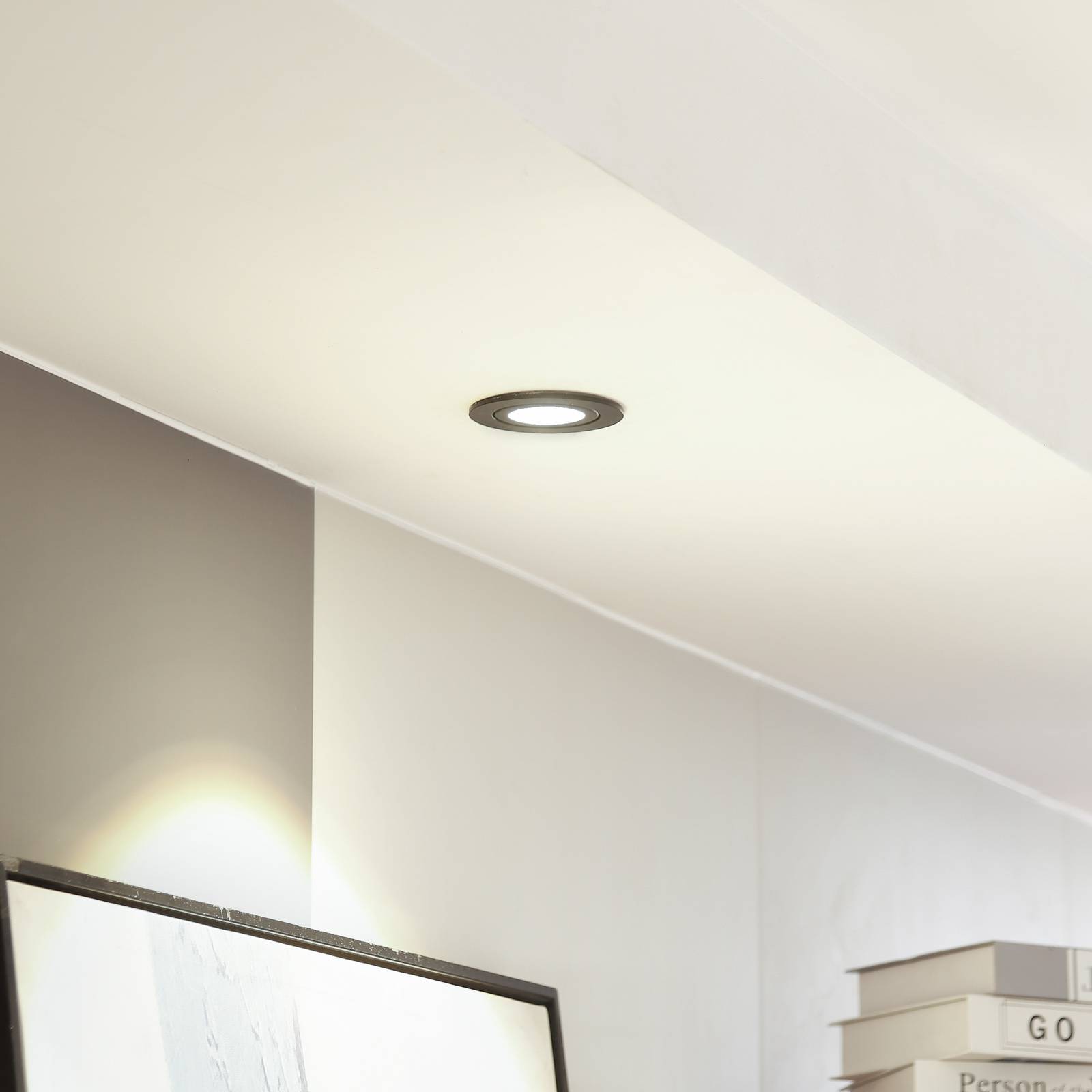 Arcchio LED-Downlight Jyra, schwarz, 3.000K von Arcchio