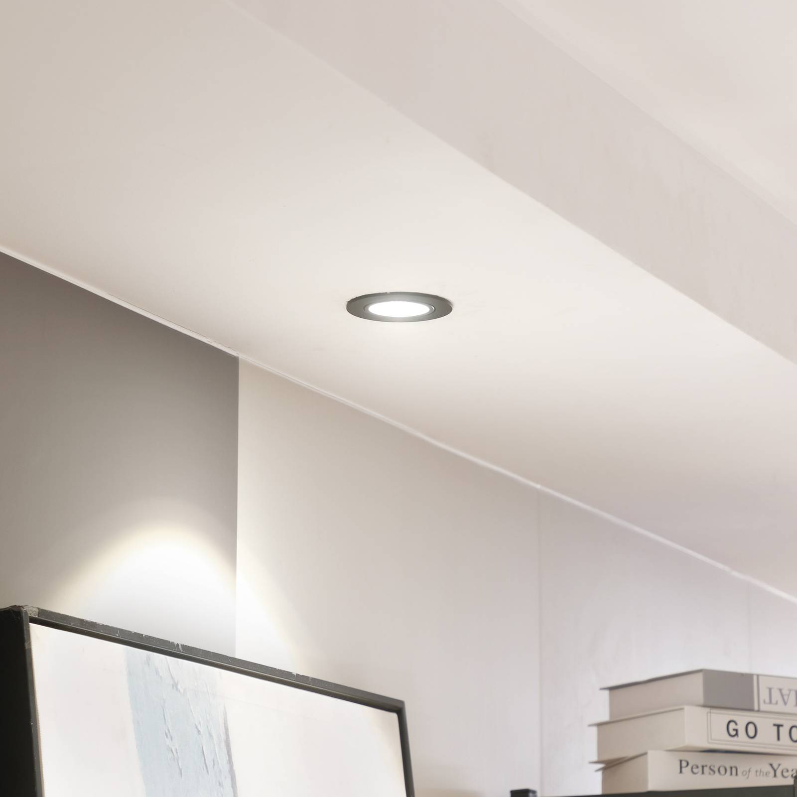 Arcchio LED-Downlight Zarik, schwarz, 4.000K von Arcchio