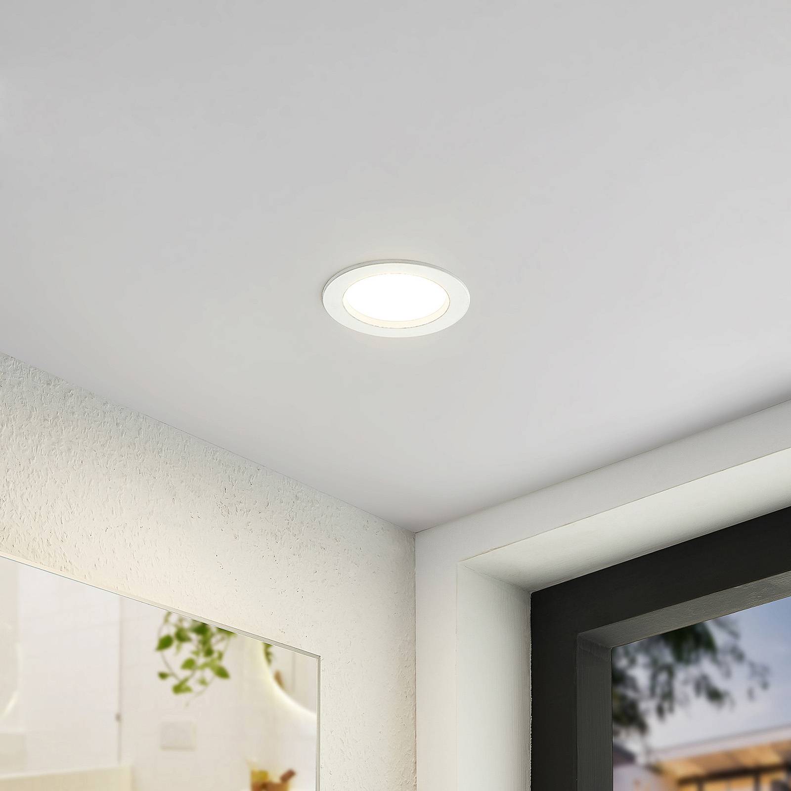 Arcchio LED-Einbauleuchte Milaine, weiß, dimmbar, 2er-Set Arcchio LED-Einbauleuchte Milaine, weiß, dimmbar, 2er-Set von Arcchio